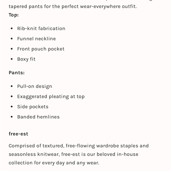 Free People Freya Sweater Set - Picture 2 of 4